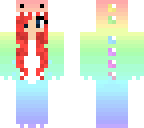 red haired dino