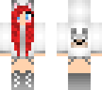red haired wolf