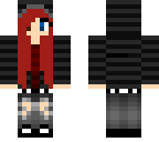 red hoodie