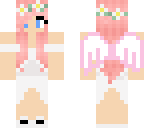 redone angel wings and hair