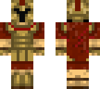 spartan with a tatered cape
