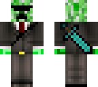 tuxedo creeper with sword
