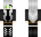 white hair girl