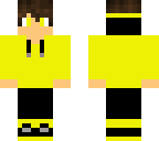 yellow hoodie