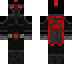 black and red creeper knight
