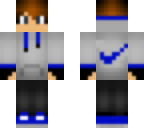 blue and grey nike guy