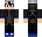 blue boy with cap