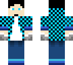 blue checkered