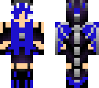blue dragon girl