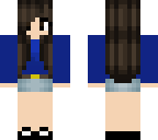 blue girl