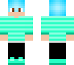 blue haired guy