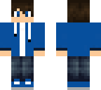 blue jacket boy