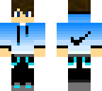 blue nike boy