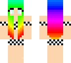 checkered rainbows