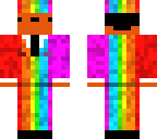 colored suit
