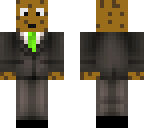cookie in a suit
