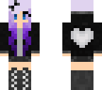 cute emo purple
