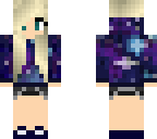 cute galaxy girl