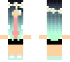 cyan girl