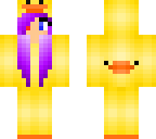 duck onesie girl
