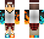 fire and water flame guy