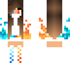 fire and water girl
