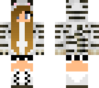 girl in white tiger