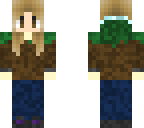 grass dirt block girl