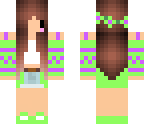 lime and purple chibi