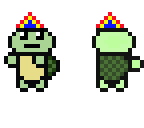 new years turtle