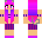 pink and purple cat