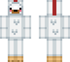 polar bear chicken suit