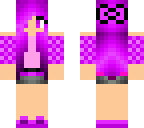 purple cute bow