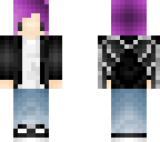 purple dragonwinged girl