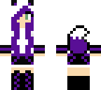 purple fox girl