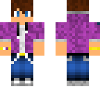 purple shirt teen