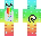 rainbow barfing