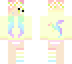 rainbow dragon girl fixed