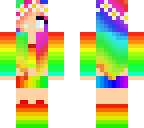 rainbow girl