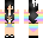 rainbow girl almost