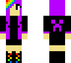 rainbow girl by darkstripe