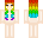rainbow hair base
