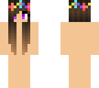 rainbow hair template