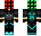 rubix cube head guy