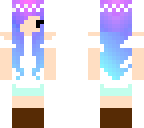 summer pastel chibi girl
