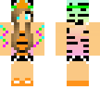 april as a rainbow tiger queen