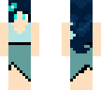 blue girl