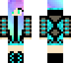 blue girl