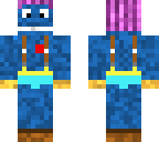 blue man