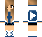 blue youtuber